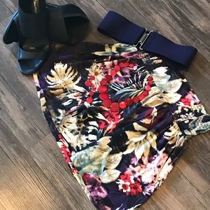 Lucky Brand floral skirt